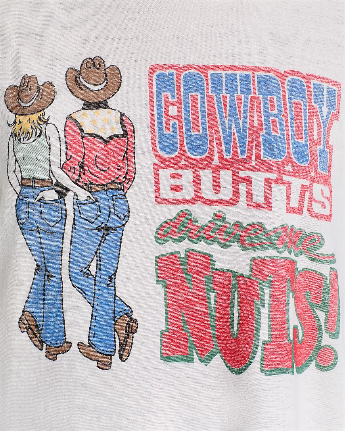 Boyfriend Tee Cowboy