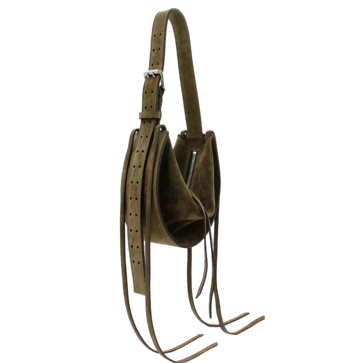 Suede Shoulder Bag