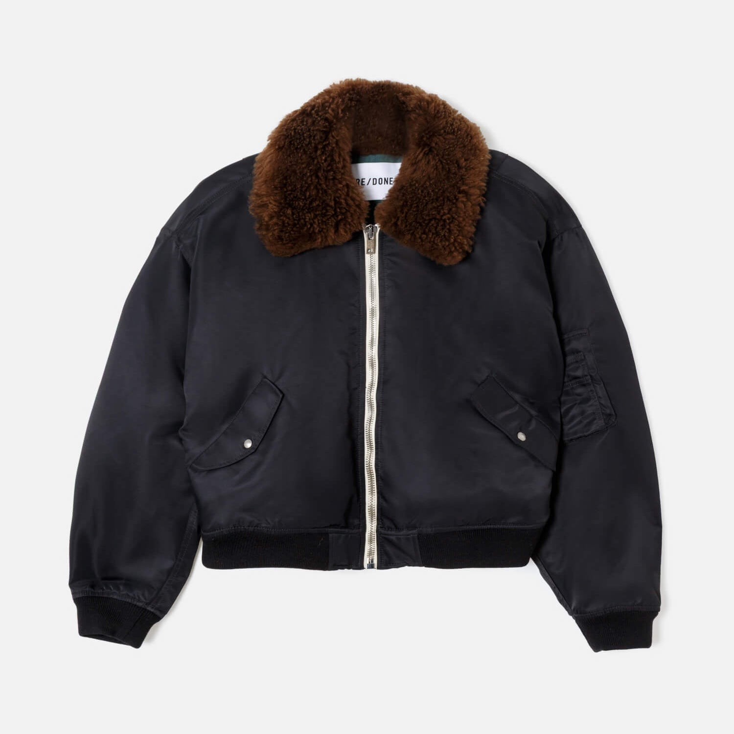 Shrunken Bomber Jacket