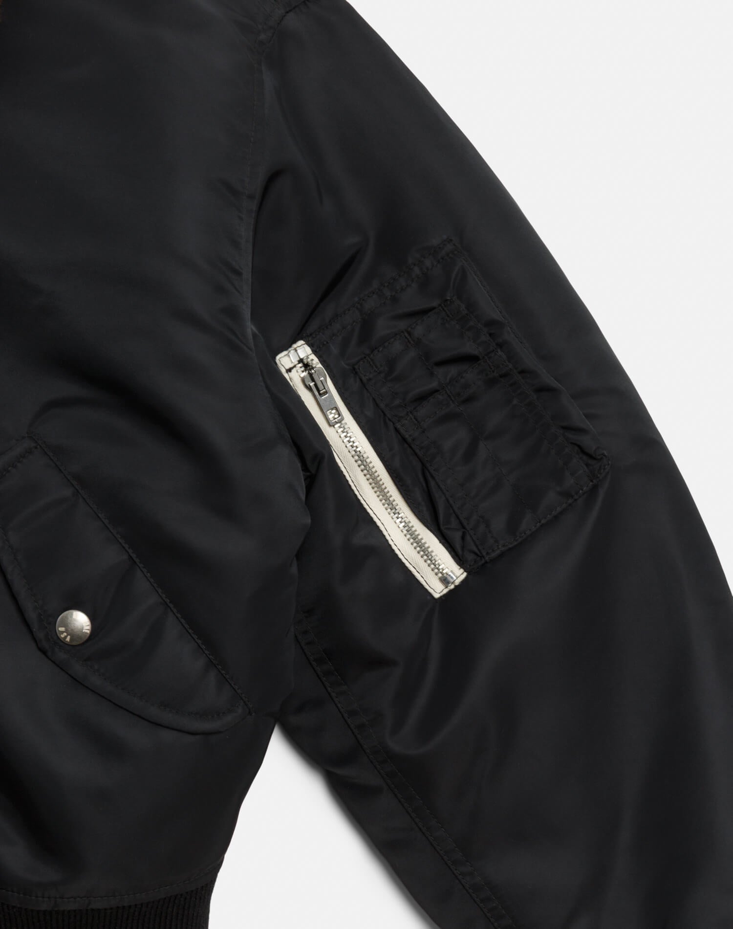 Shrunken Bomber Jacket
