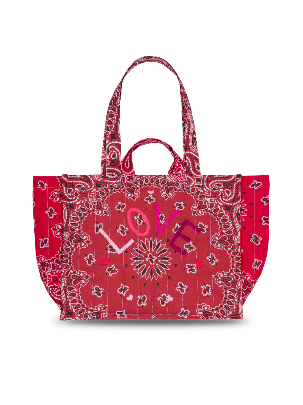 Maxi Quilted Love Tote