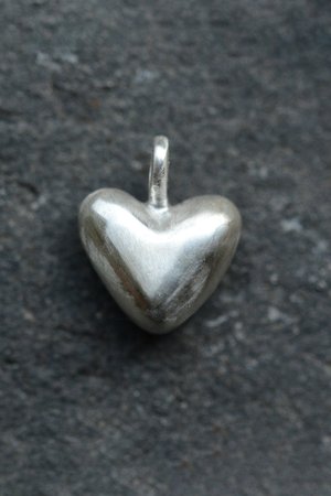 American Folk Heart on Chain