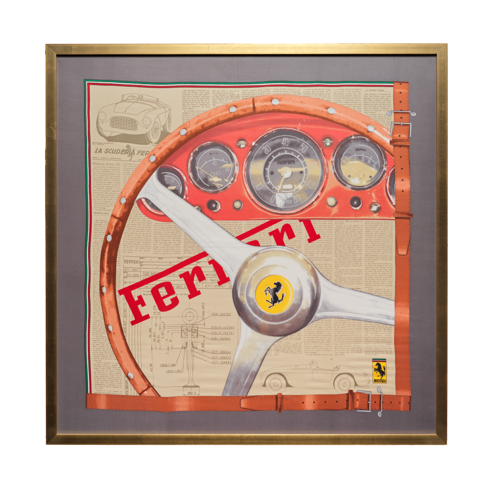 Volante Scuderia Framed Scarf