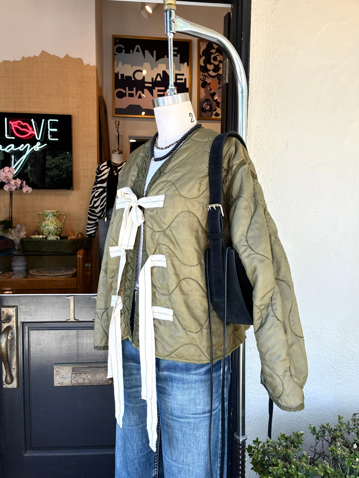 Suede Shoulder Bag
