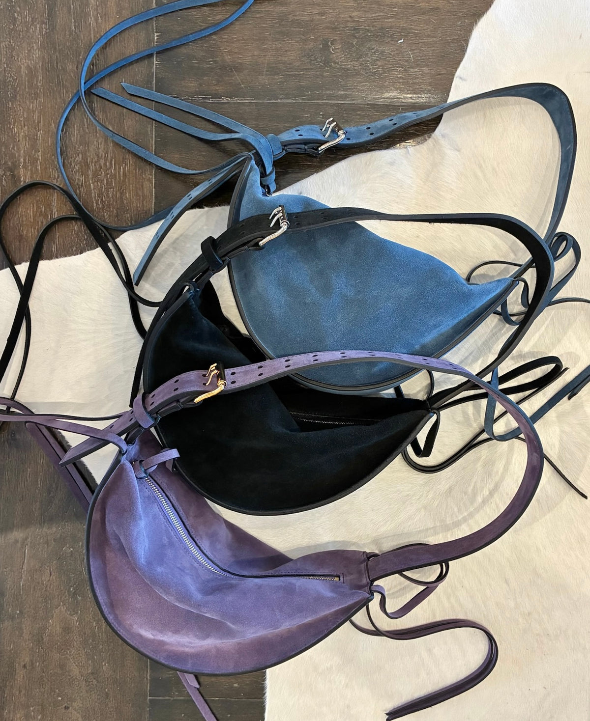 Suede Shoulder Bag