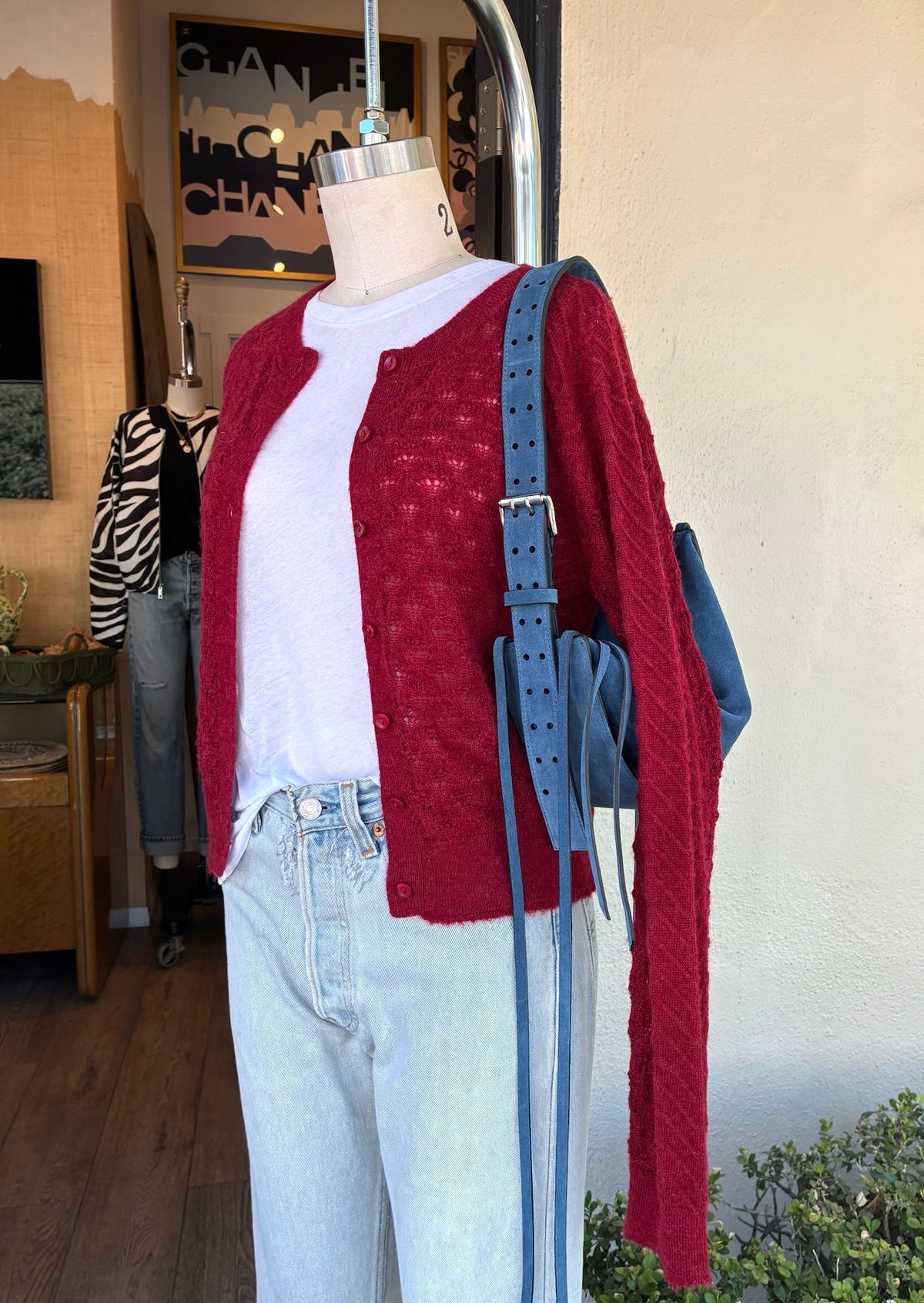 Suede Shoulder Bag