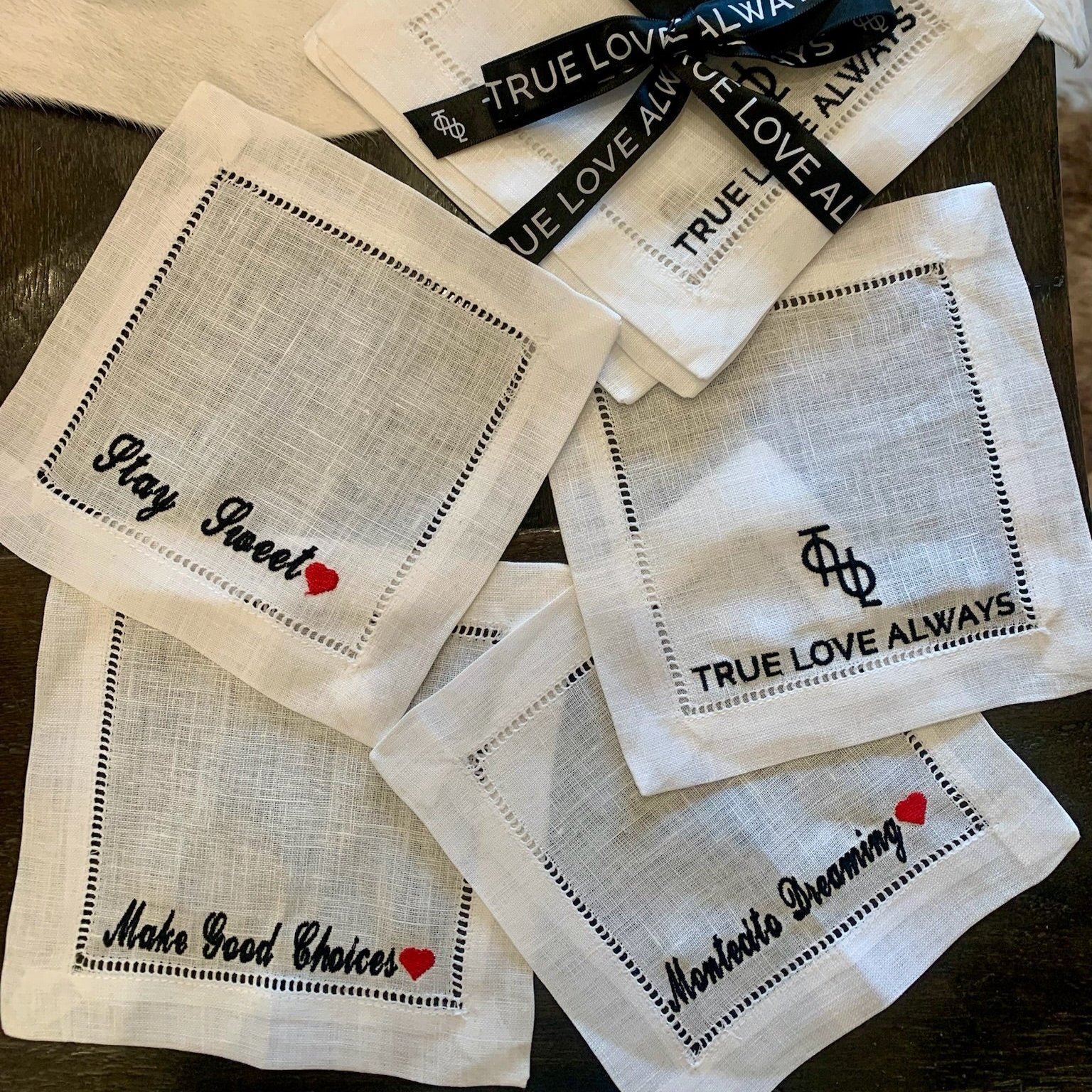 TLA Cocktail Napkins (4)