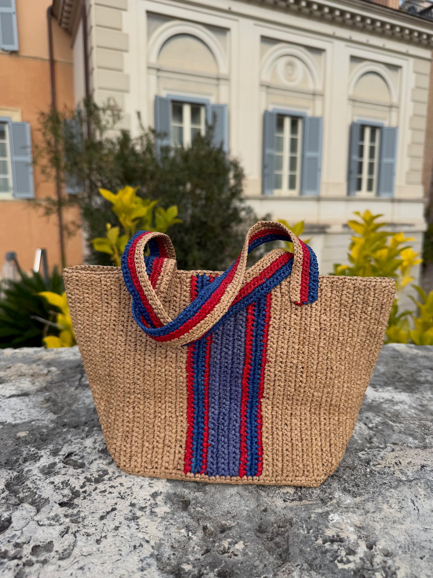 La Piccola Raffia Bag