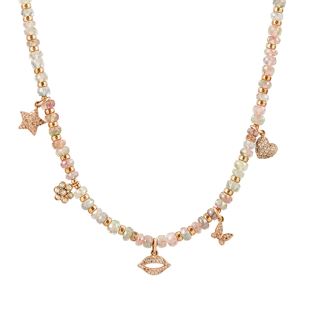 Tourmaline Charm Necklace
