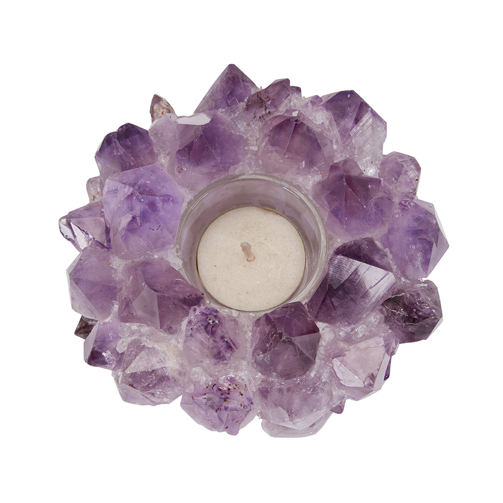Petite Amethyst Votive
