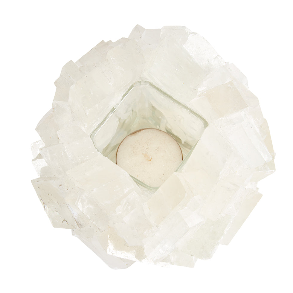 Petite Optical Calcite Votive