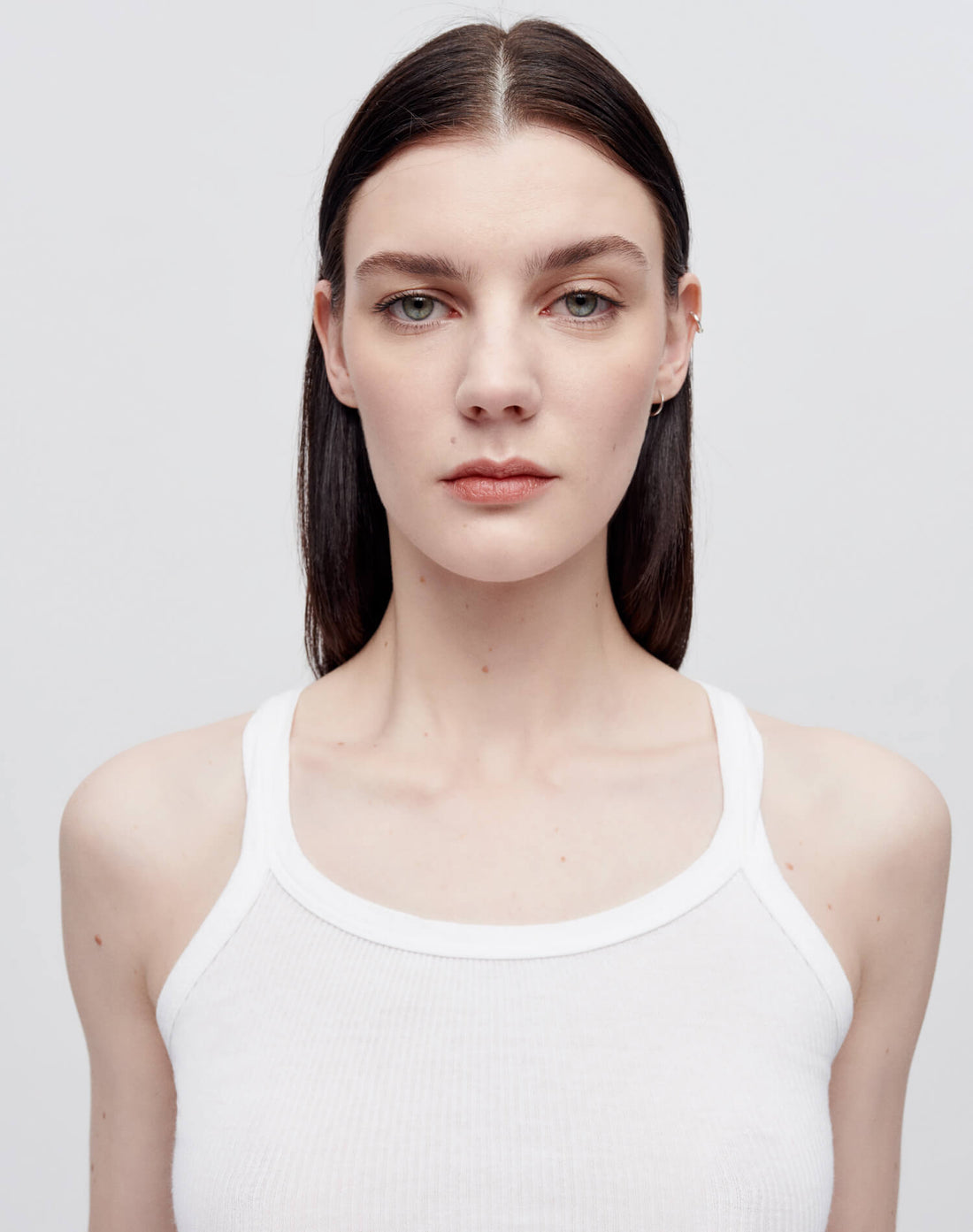 Cropped Ribbed Tank