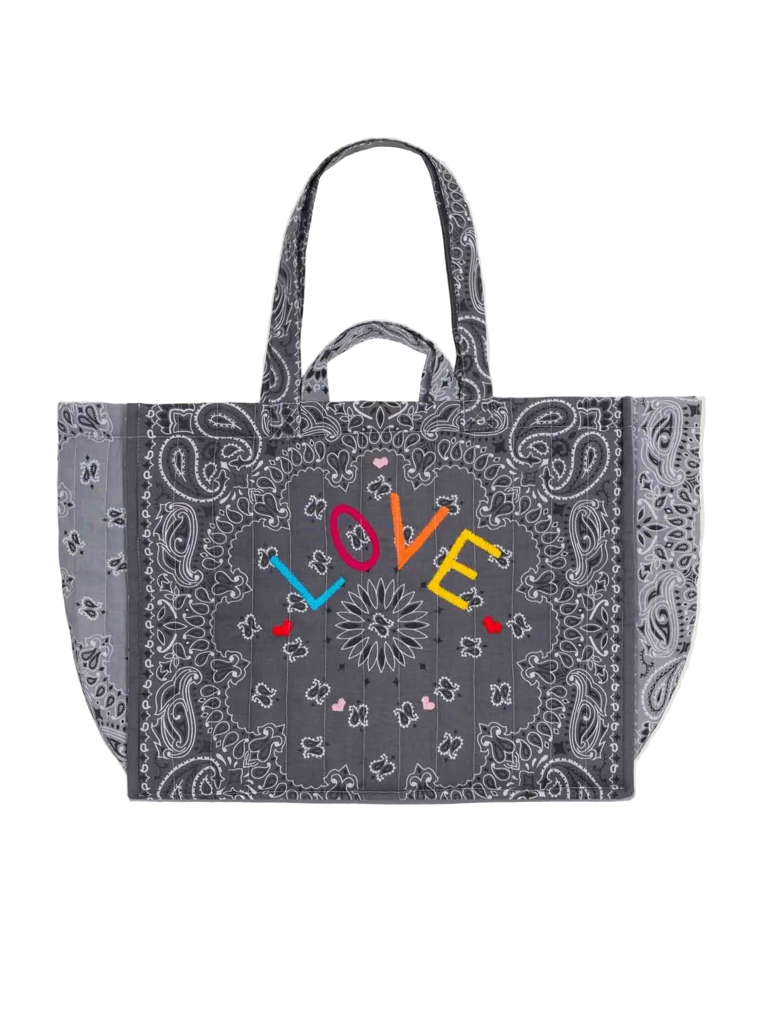 Maxi Quilted Love Tote