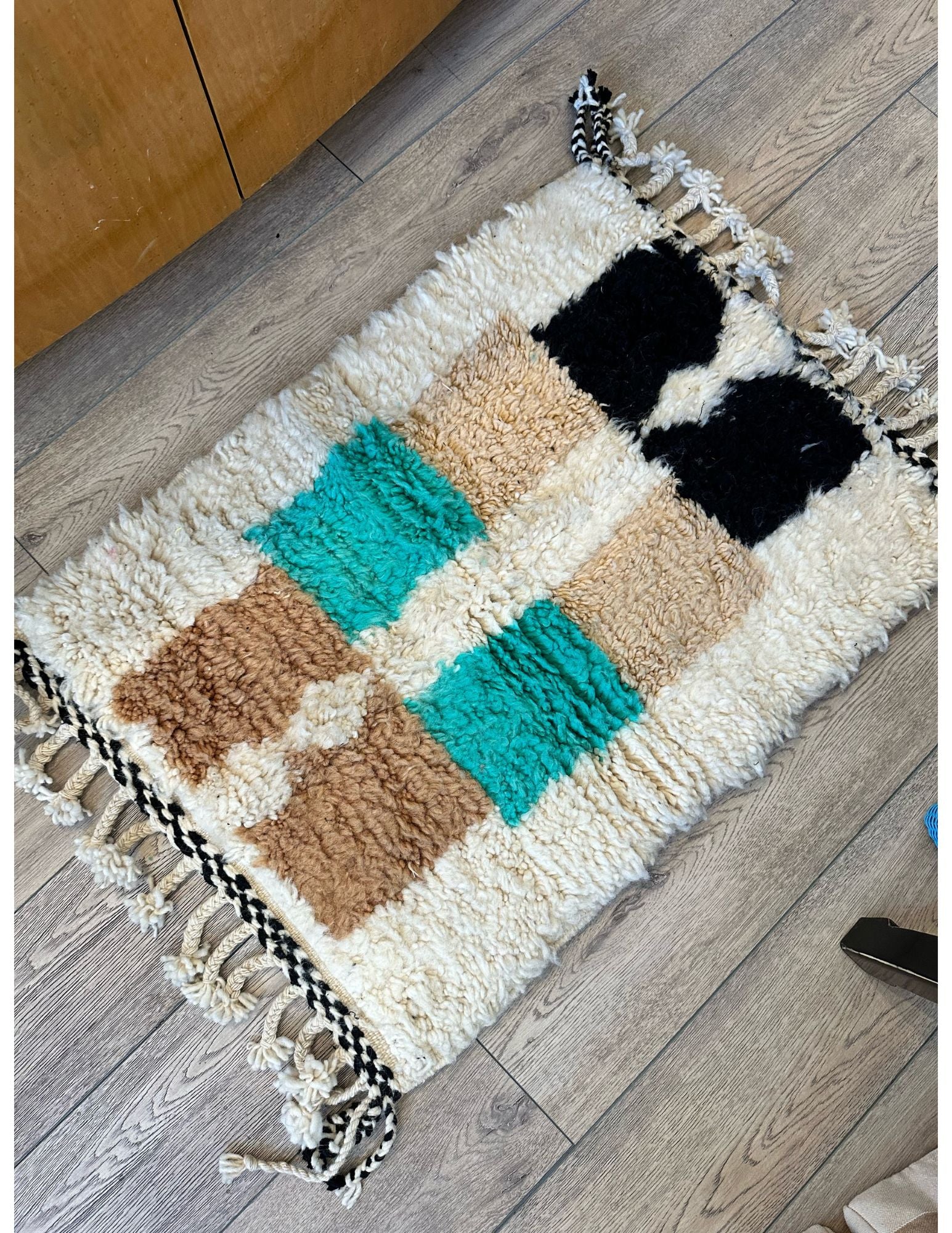 The Rider mini Moroccan Rug