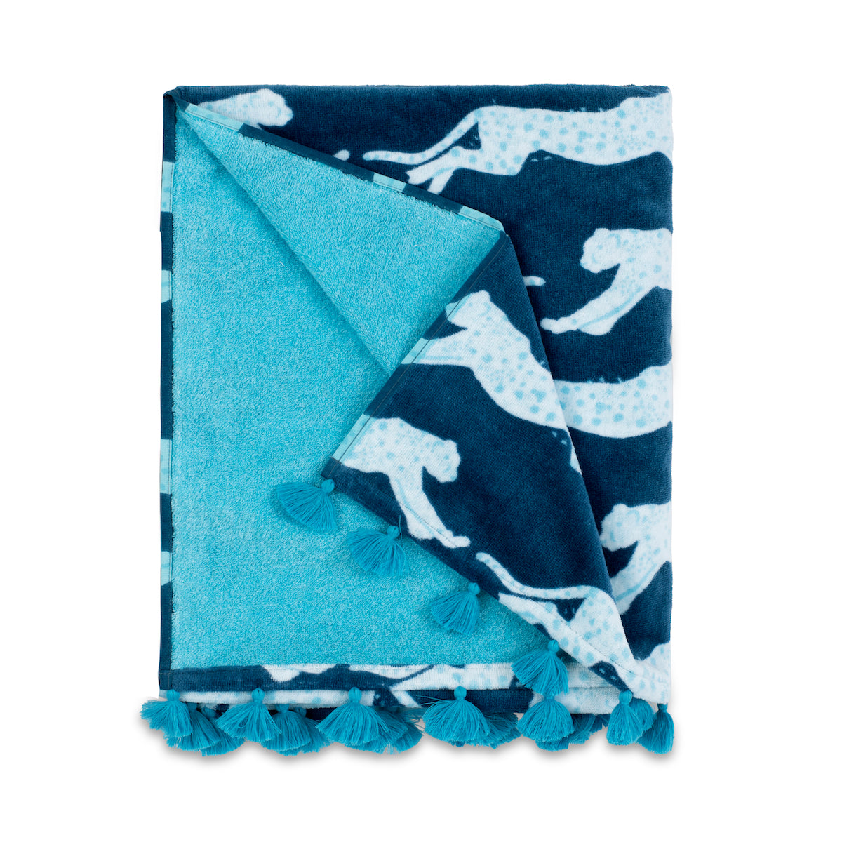 Leopard Tassel Beach Towels