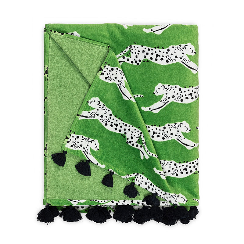Leopard Tassel Beach Towels