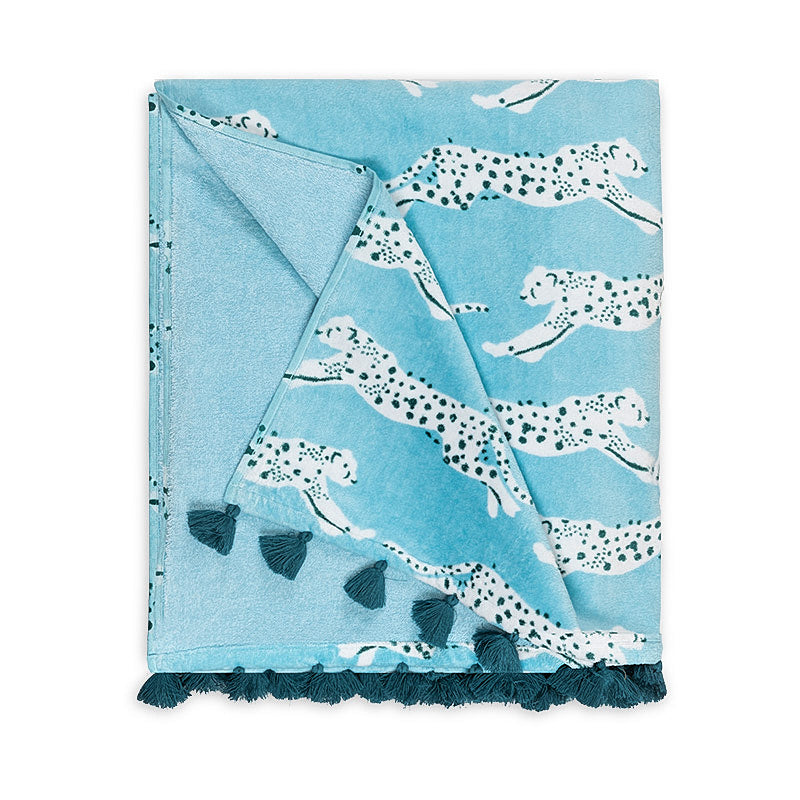 Leopard Tassel Beach Towels