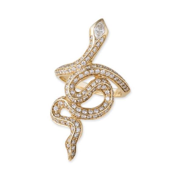 Pave Snake Ring
