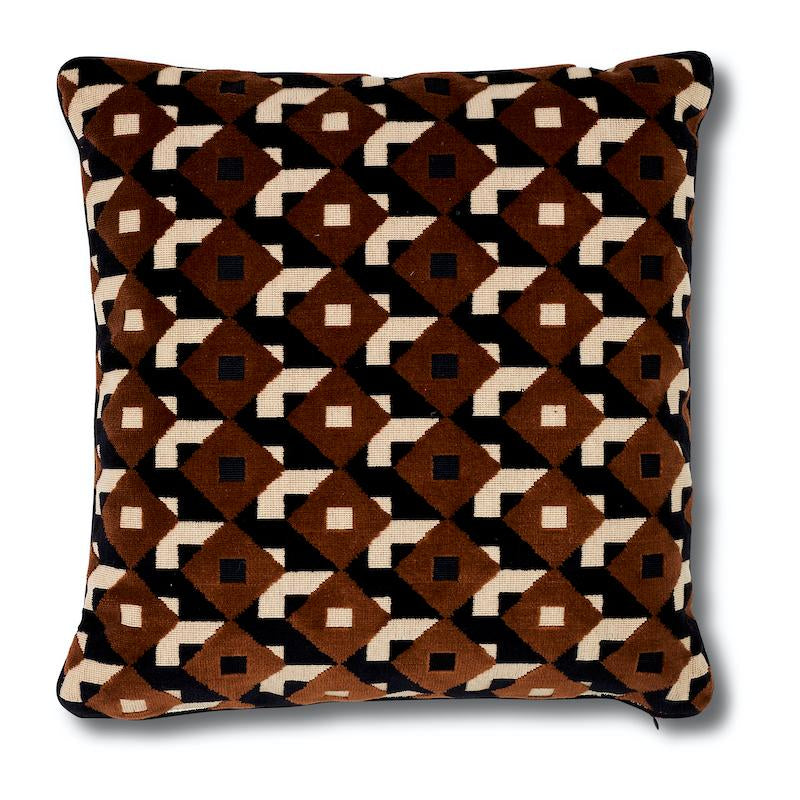 Jokhang Tiger Velvet Pillow