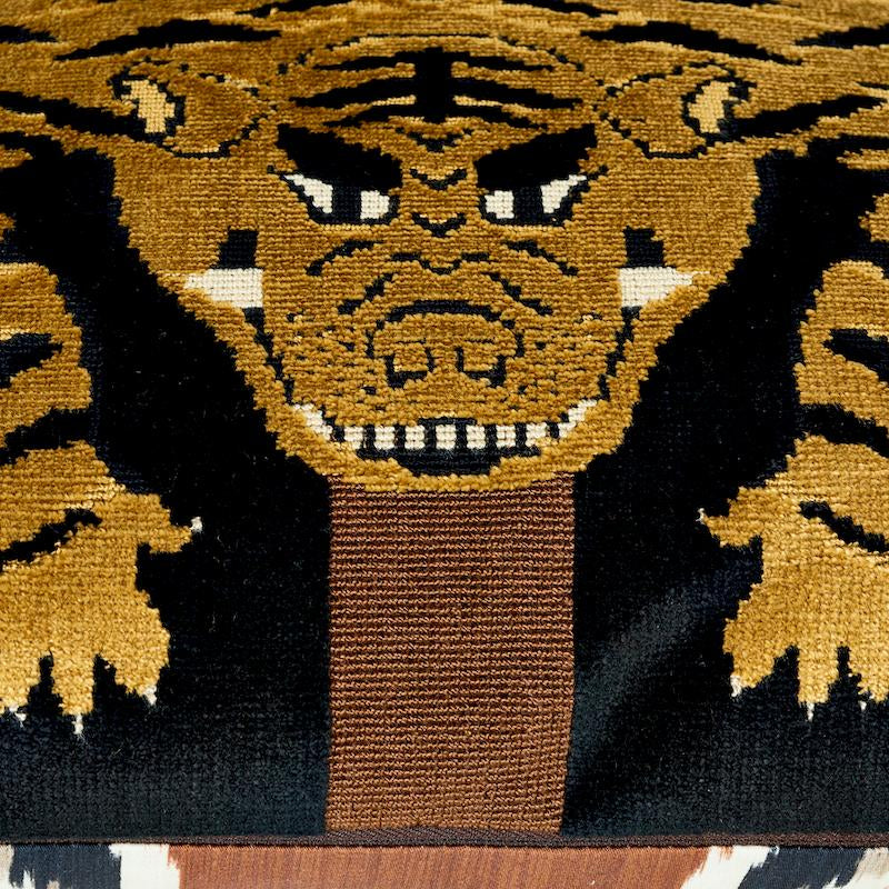 Jokhang Tiger Velvet Pillow