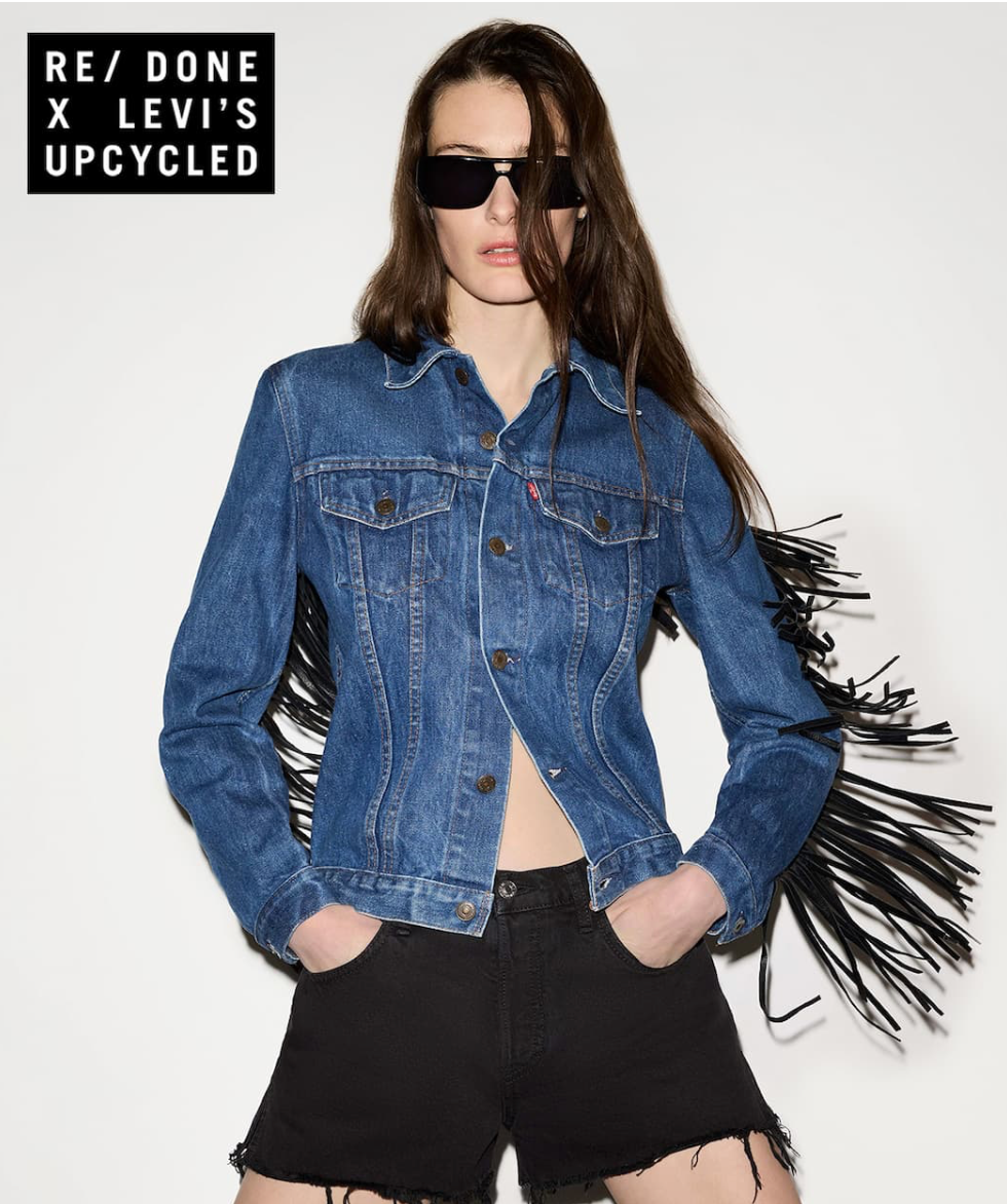 Levi's Fringe Denim Jacket