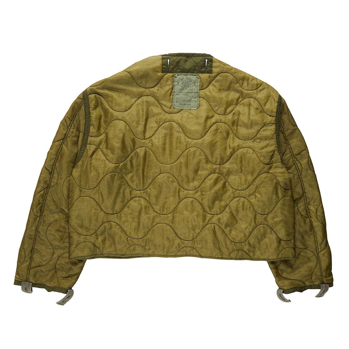 Military Liner Jacket with Ties