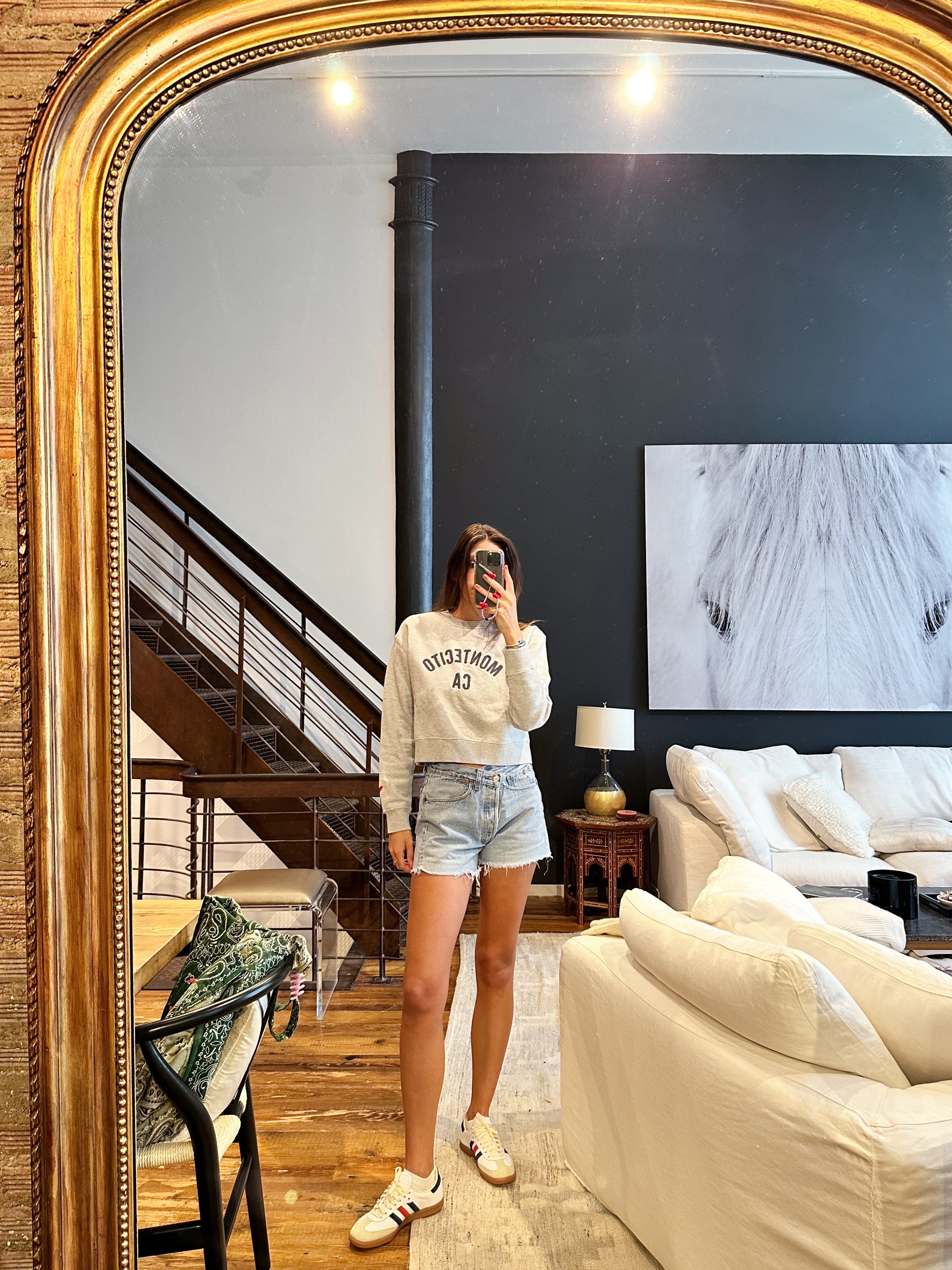 TLA Cropped Montecito Sweatshirt