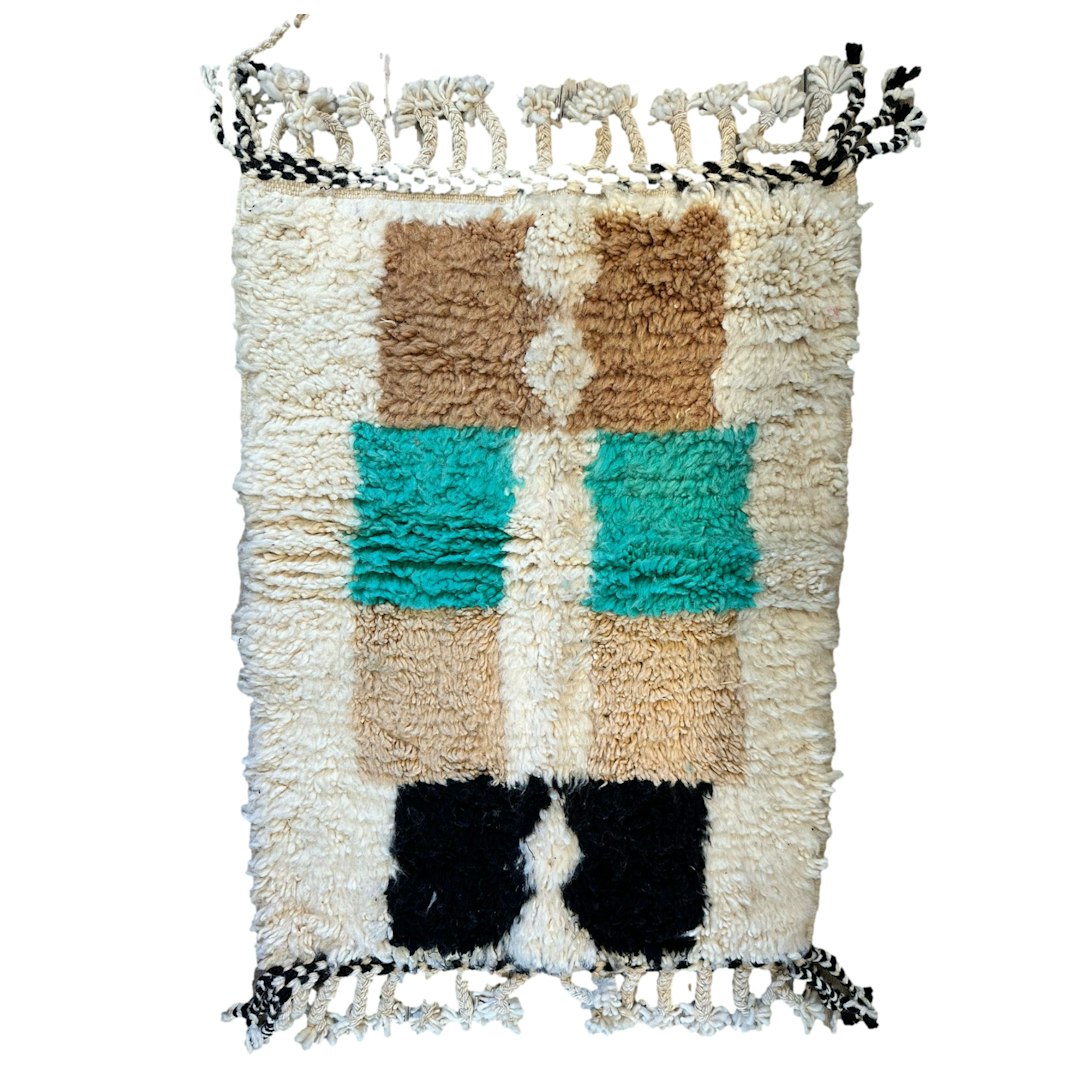 The Rider mini Moroccan Rug