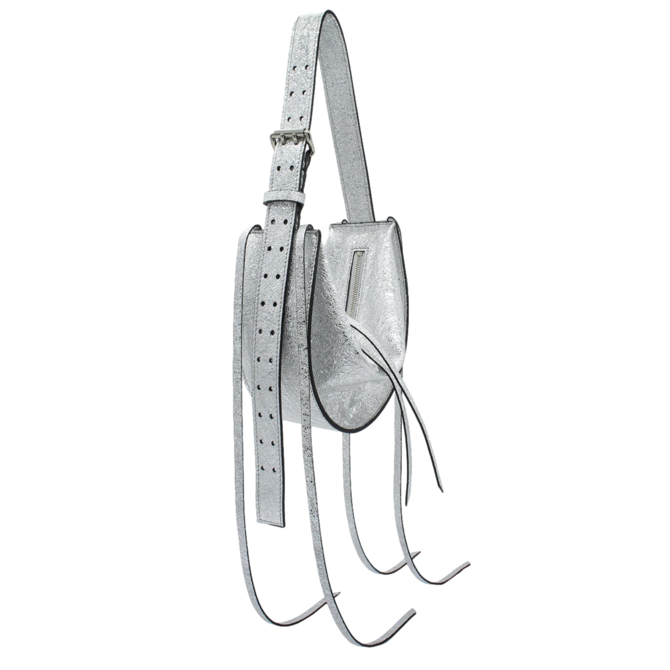 Silver Shoulder Bag
