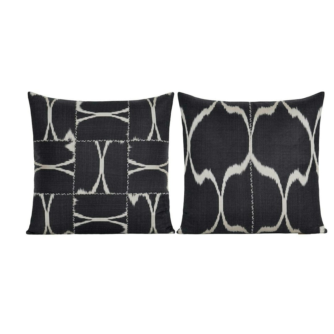 Yastik B&W Patchwork