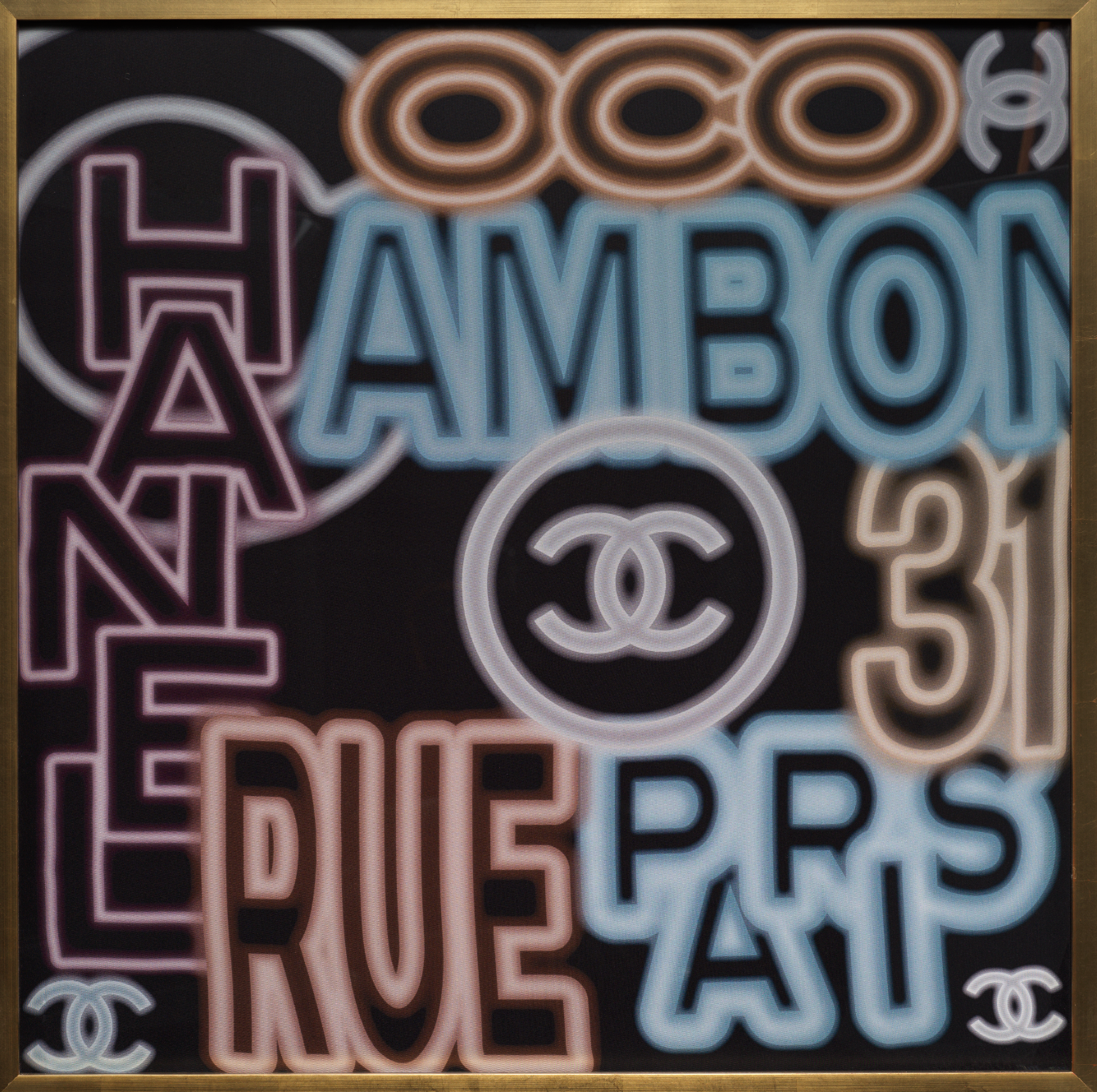 Chanel Framed Scarves