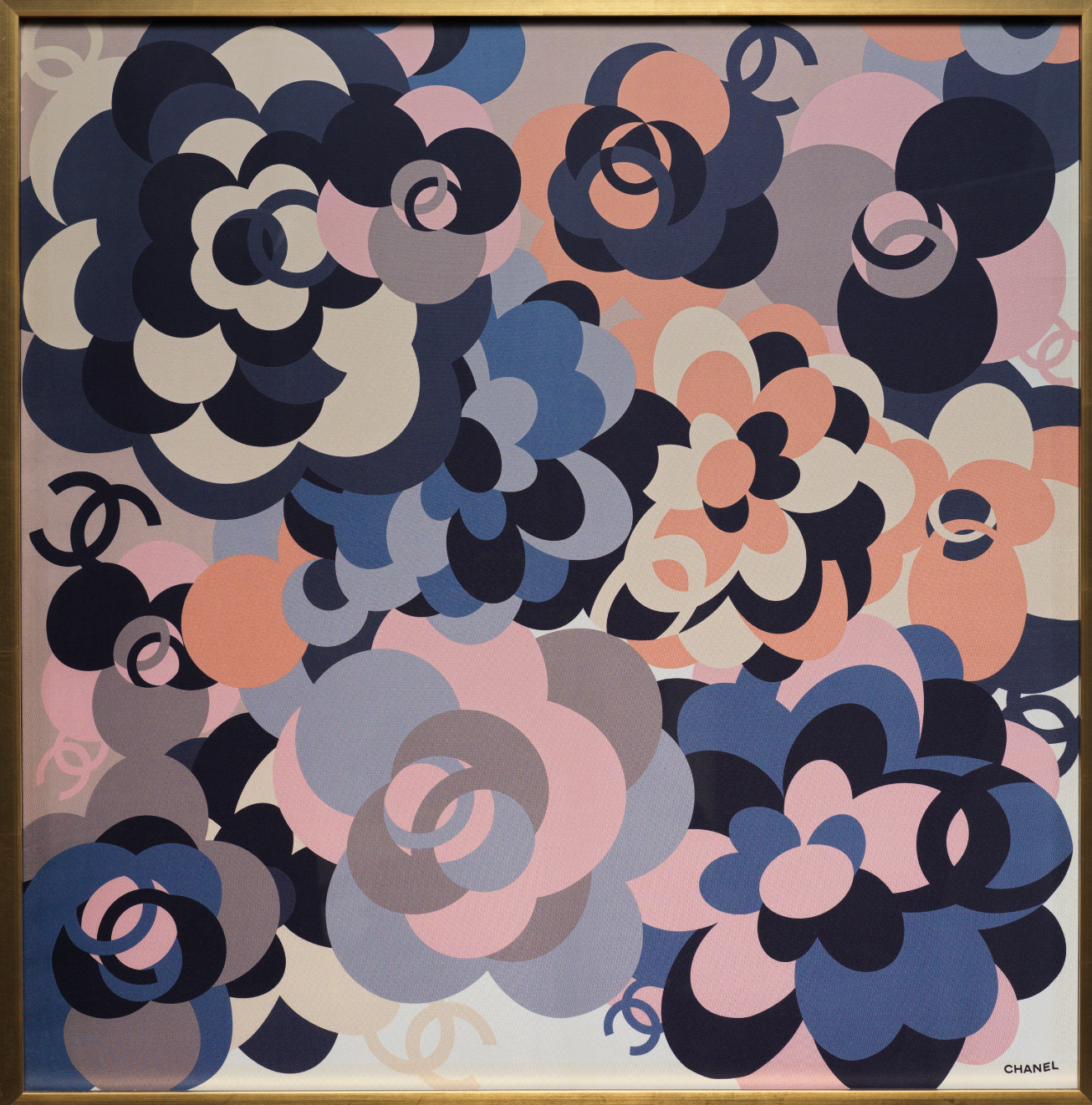 Chanel Framed Scarves