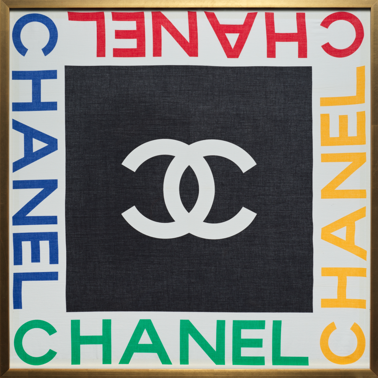 Chanel Framed Scarves