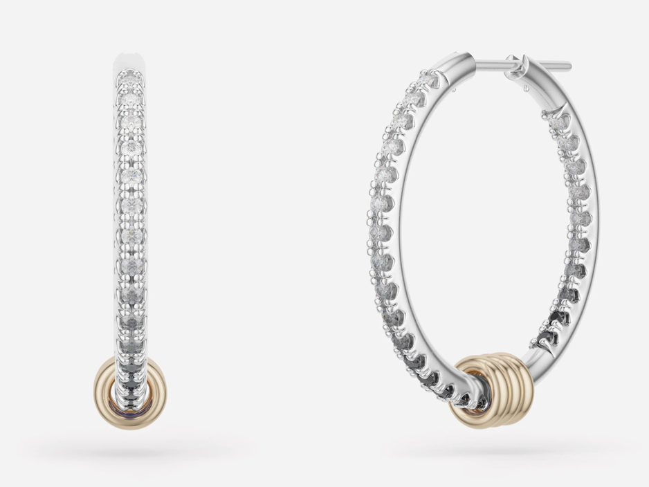 Argo Demi SG Noir Ombre Hoops