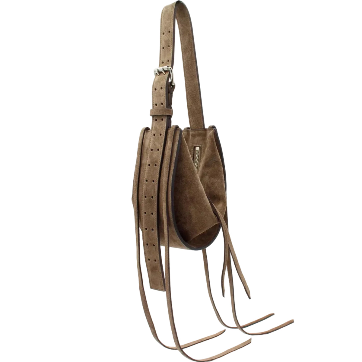 Suede Shoulder Bag