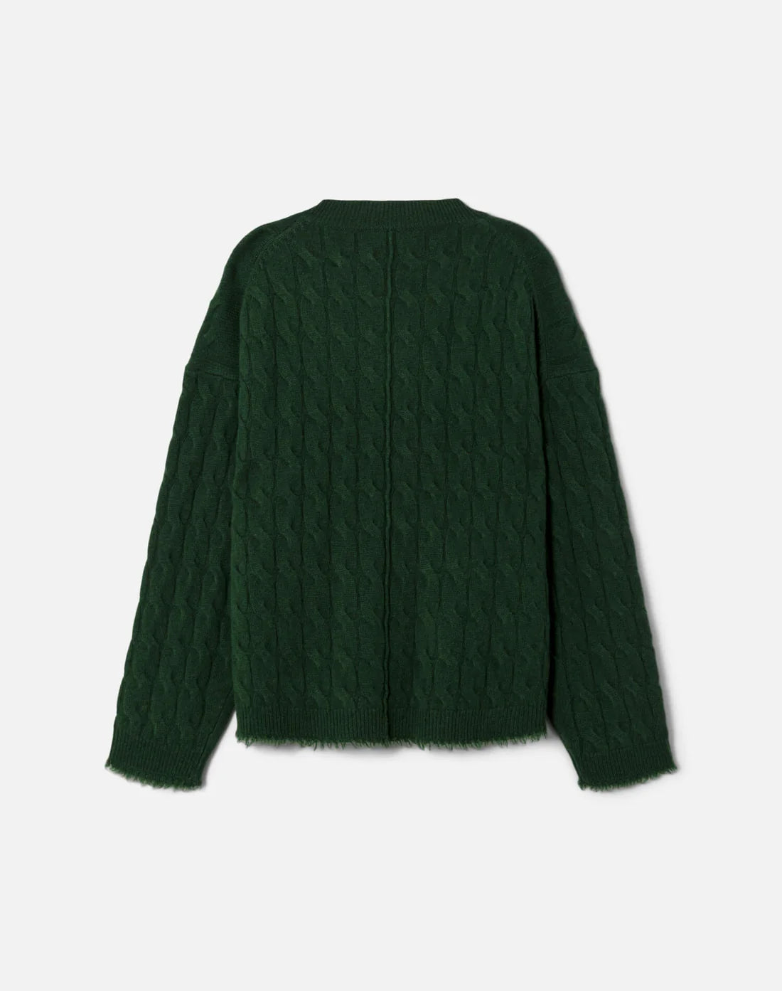Cable V-Neck Pullover