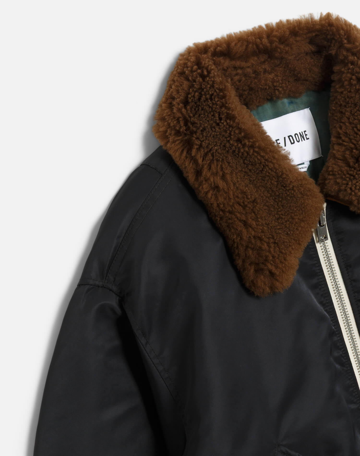 Shrunken Bomber Jacket
