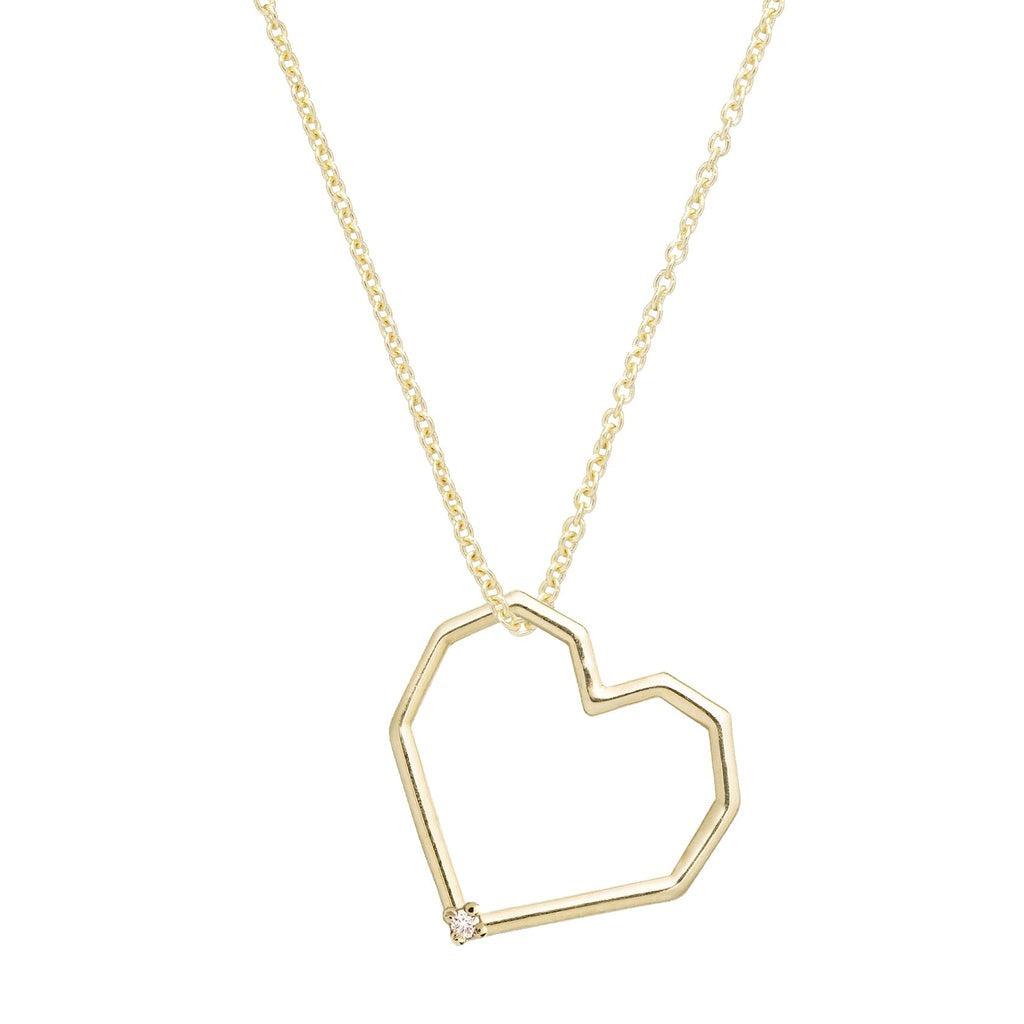 Corazón Brillante Necklace