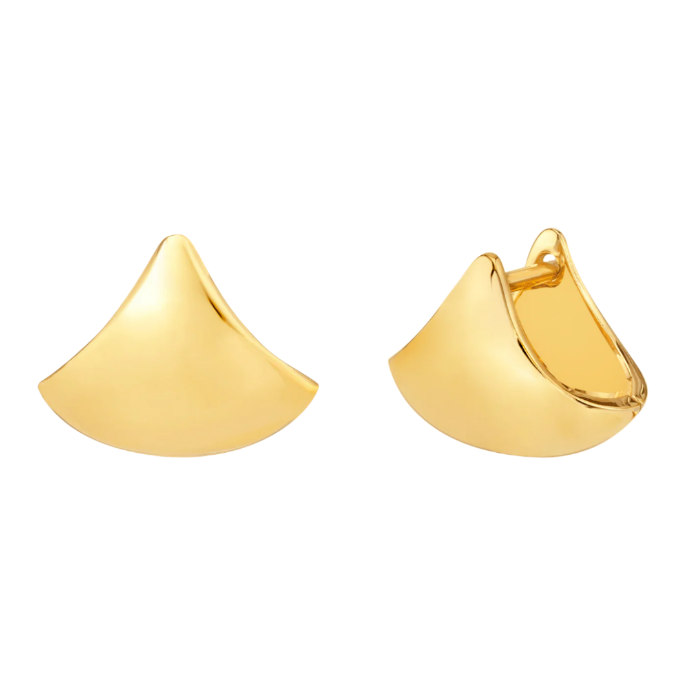 Apse Earrings in 14K gold