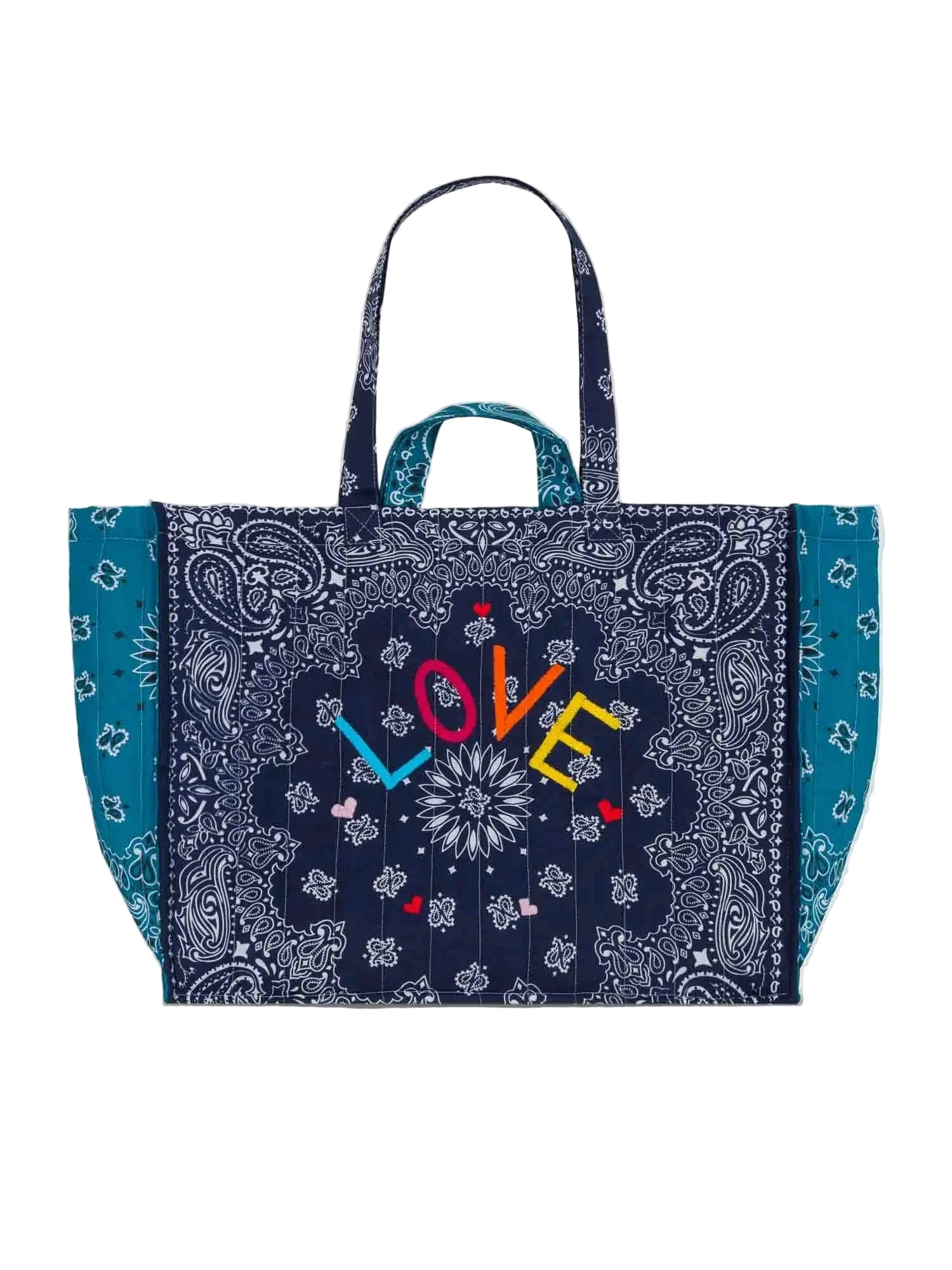 Maxi Quilted Love Tote