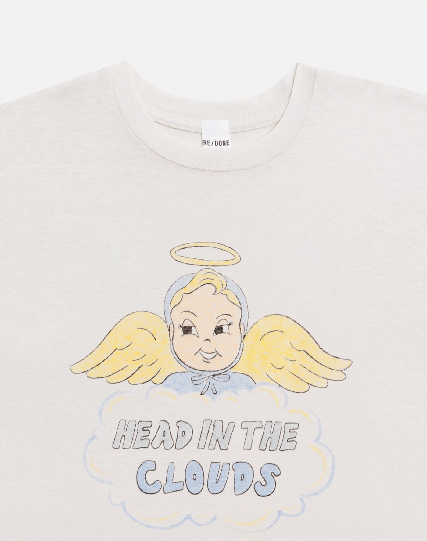 Re/Done Clouds 50s Boxy Tee
