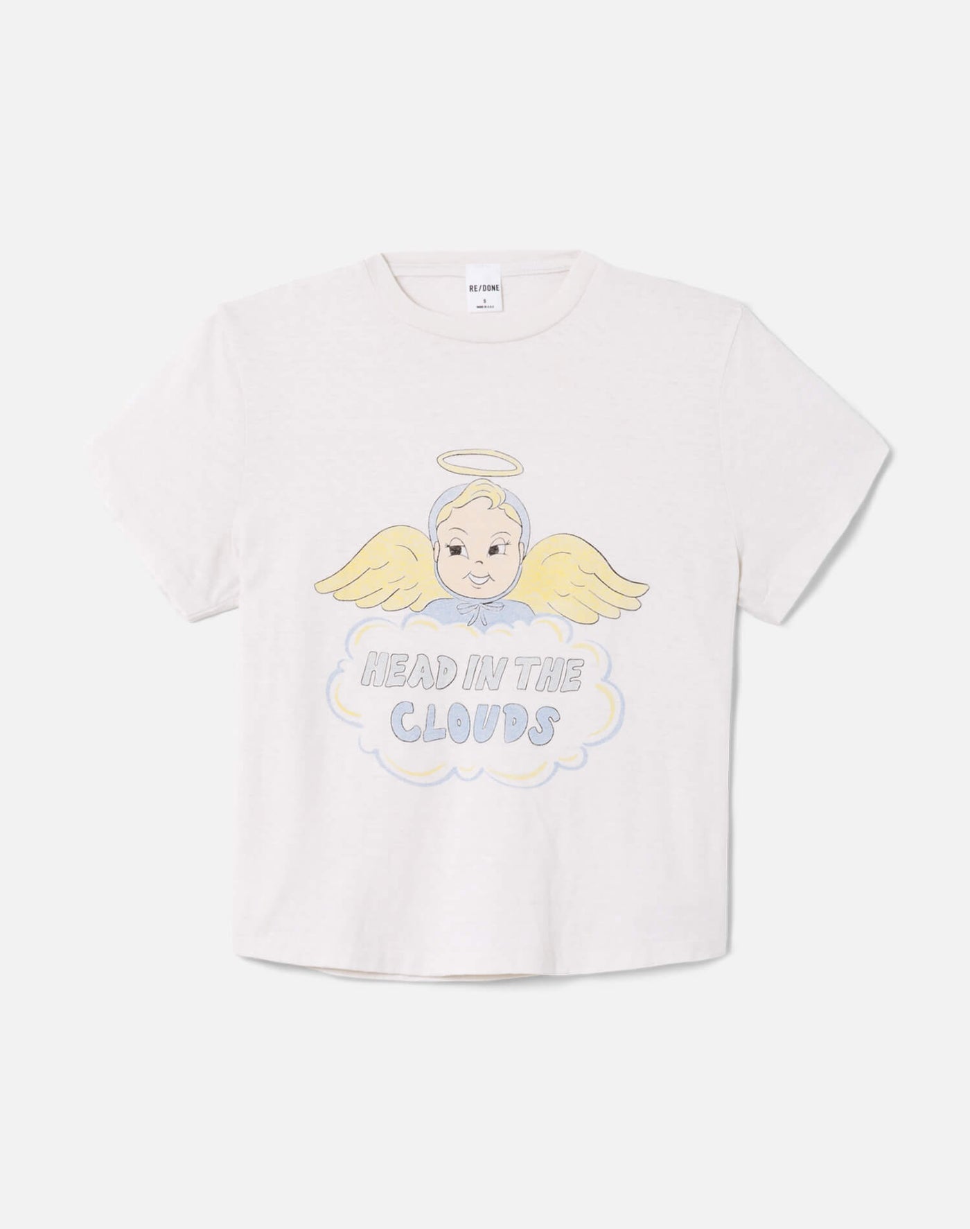 Re/Done Clouds 50s Boxy Tee