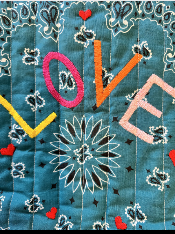 Maxi Quilted Love Tote