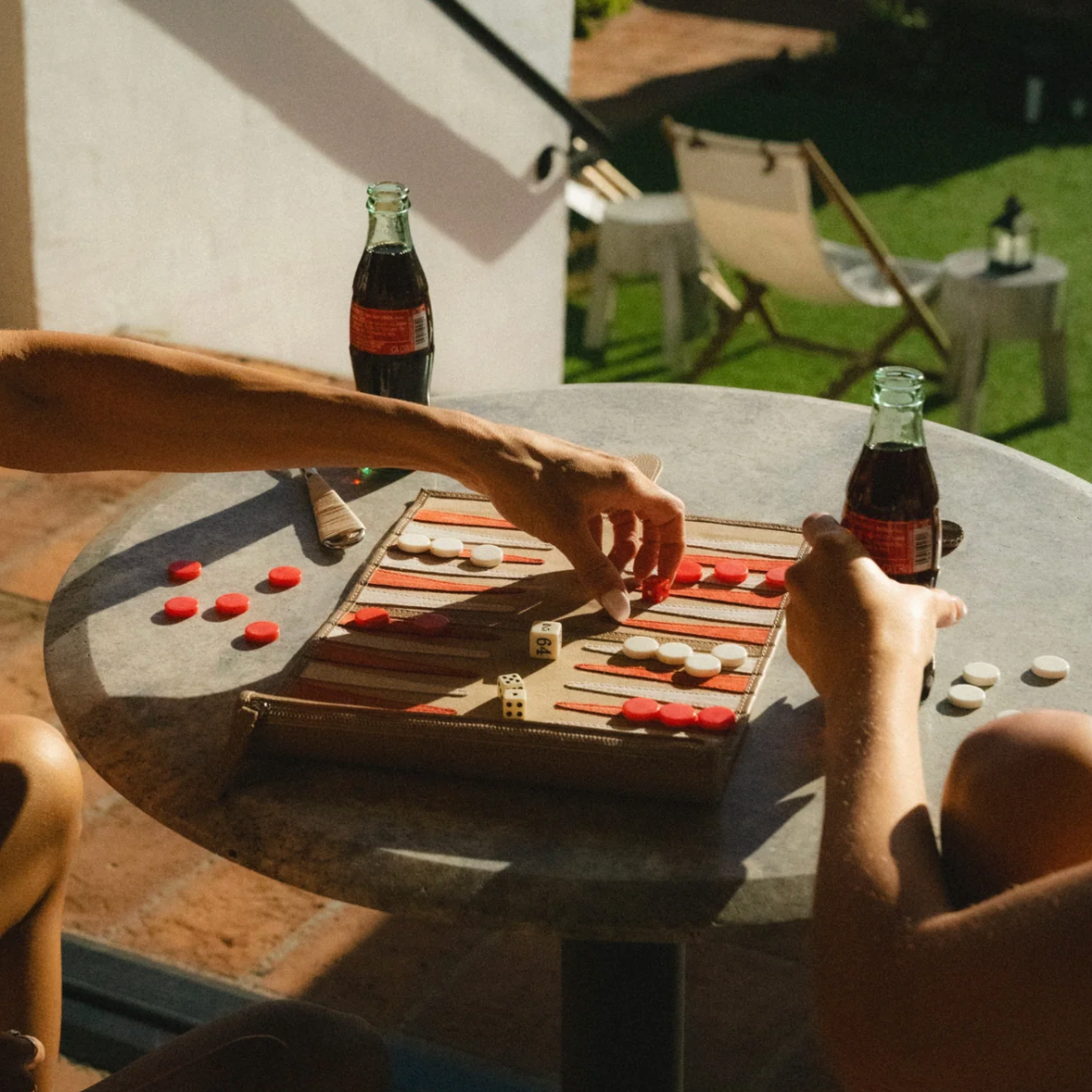 Travel Backgammon Board