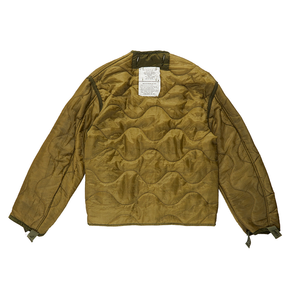 Military Liner Jacket with Ties