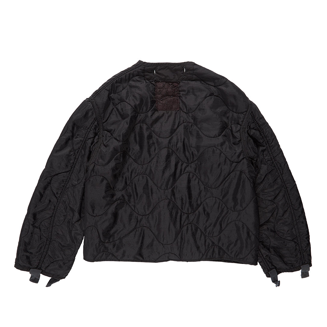 Military Liner Jacket with Ties