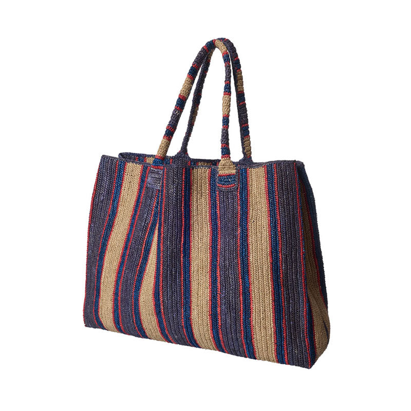 Weekender Raffia Bag