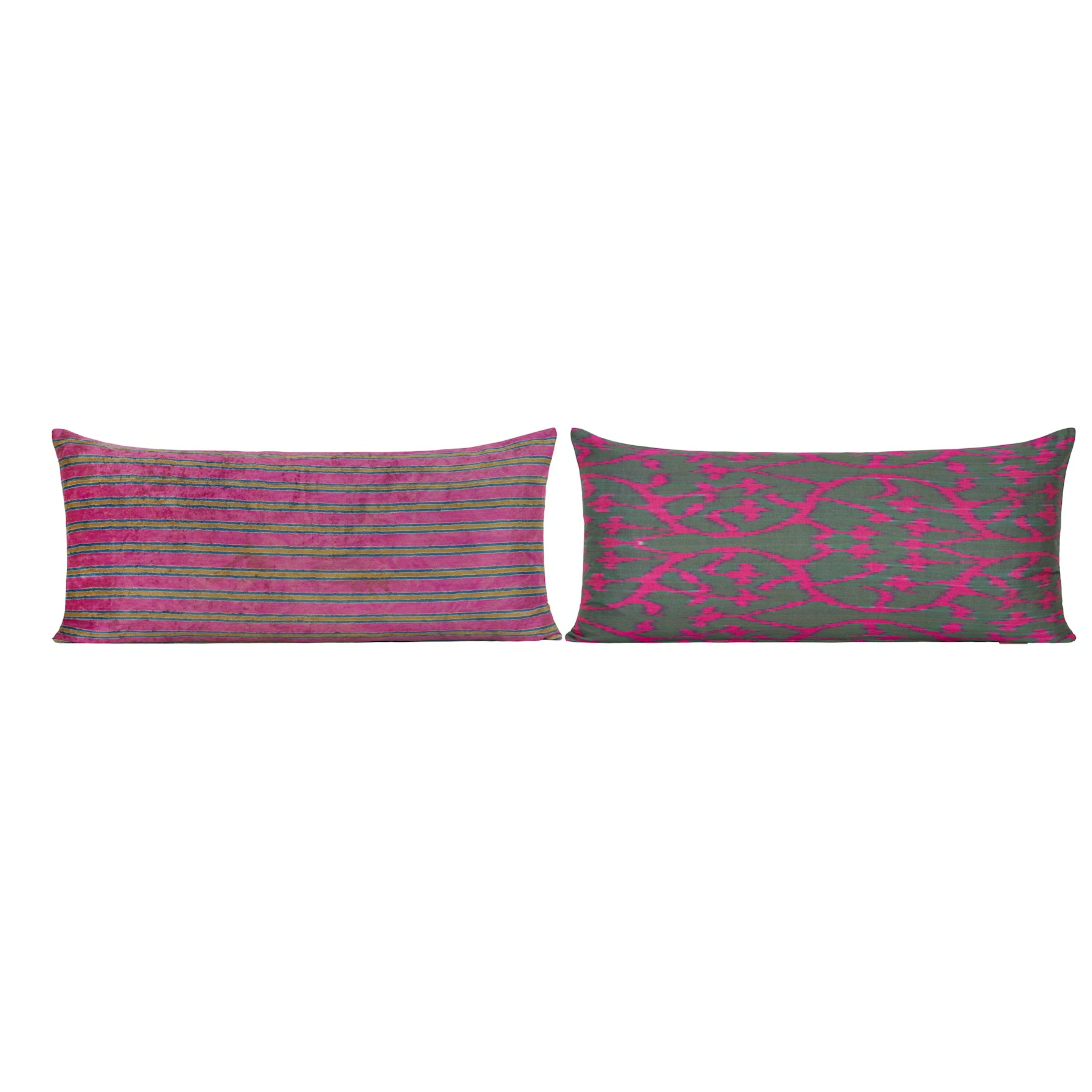 Yastik Magenta Stripe