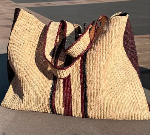 Little Sister Raffia Bag
